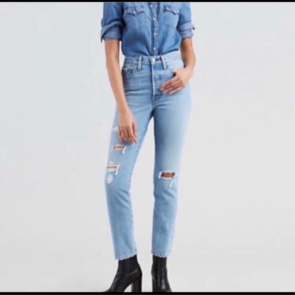 Levi’s 501 Vintage Distressed Jeans